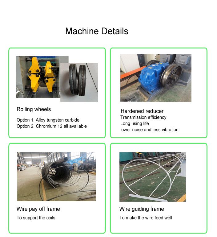 cold-rolled ribbed steel making machine