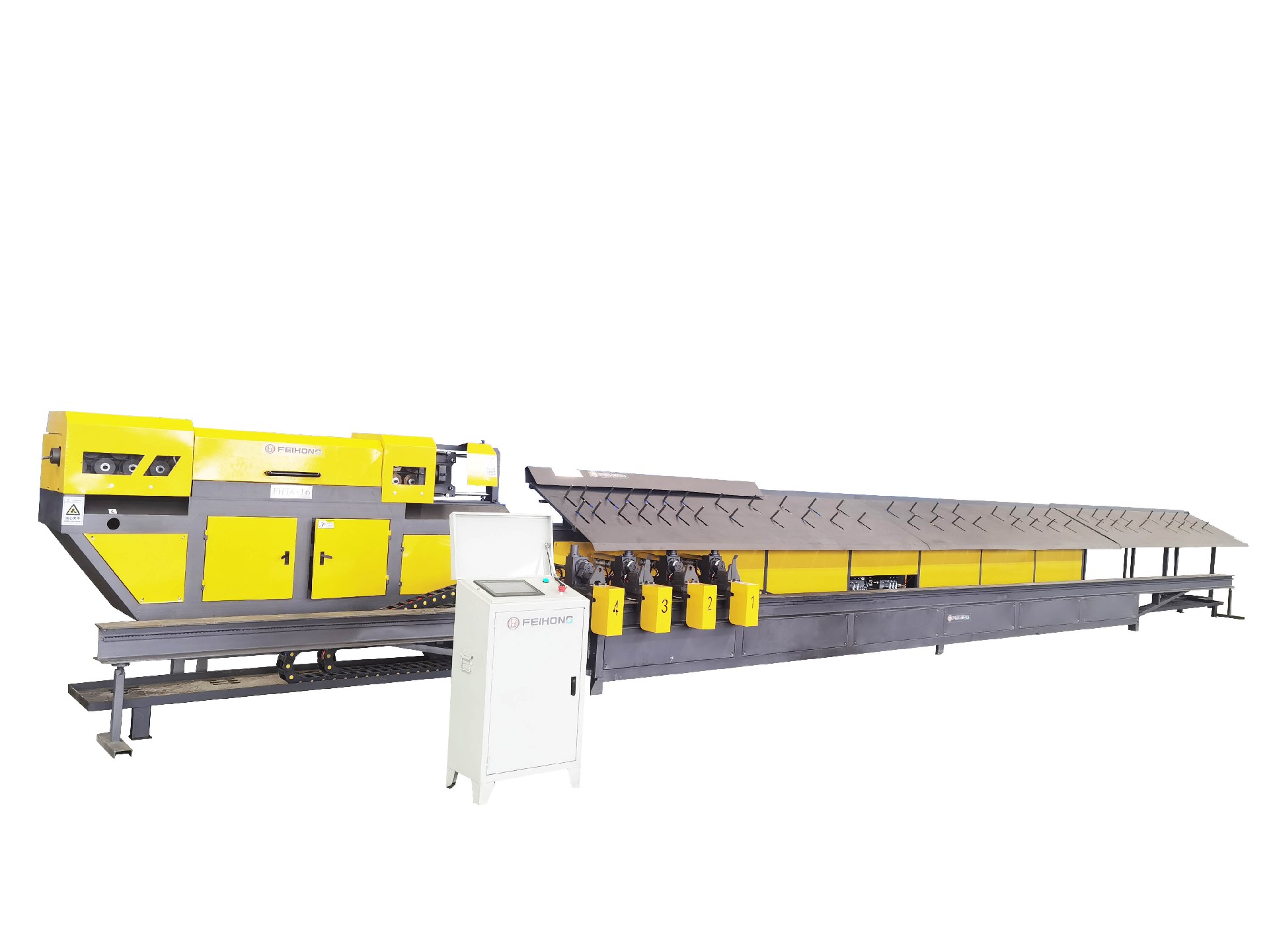 Five heads rebar bending machine